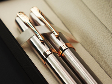 Logo trade promotional items image of: WINDSOR pen set 98003600