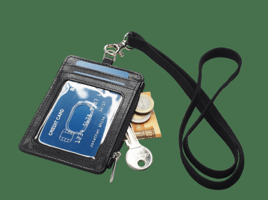 Logo trade business gift photo of: ID card holder with lanyard 170805200