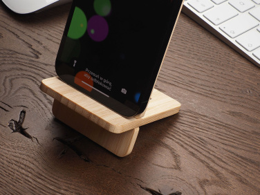 Logotrade promotional giveaway picture of: Wooden telephone stand 1834292