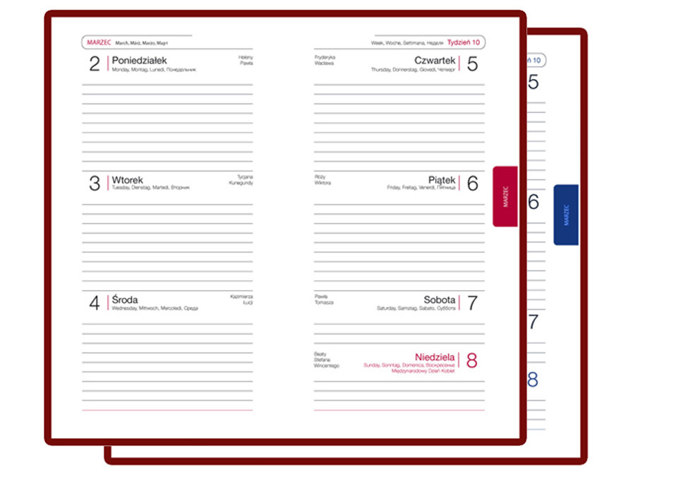 Logotrade promotional item picture of: Calendar 639016