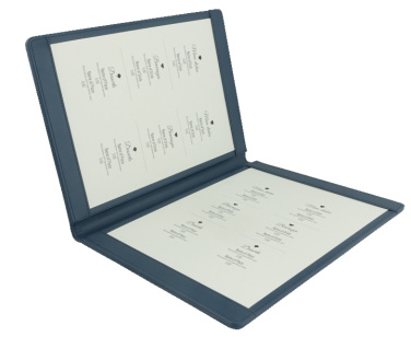 Logo trade promotional gift photo of: Menu cover 1063119