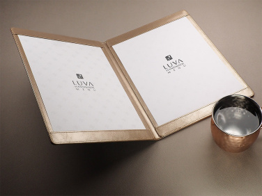 Logo trade business gifts image of: Menu cover 2091322