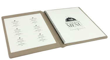 Logo trade promotional giveaway photo of: Menu cover 1078119