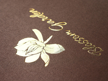 Logo trade advertising products image of: Menu cover 1720280