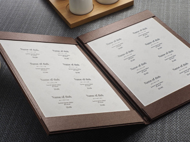 Logotrade business gift image of: Menu cover 1719280