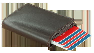 Logo trade business gifts image of: RFID wallet 541131