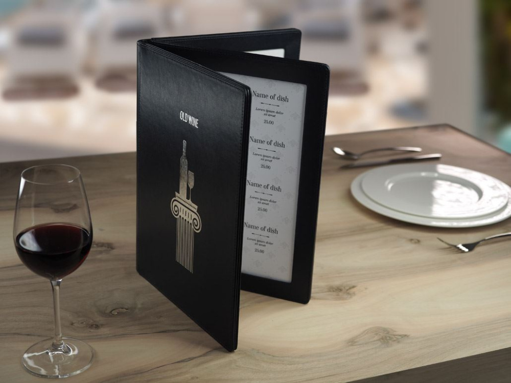 Logotrade promotional gift picture of: Menu cover 1065119