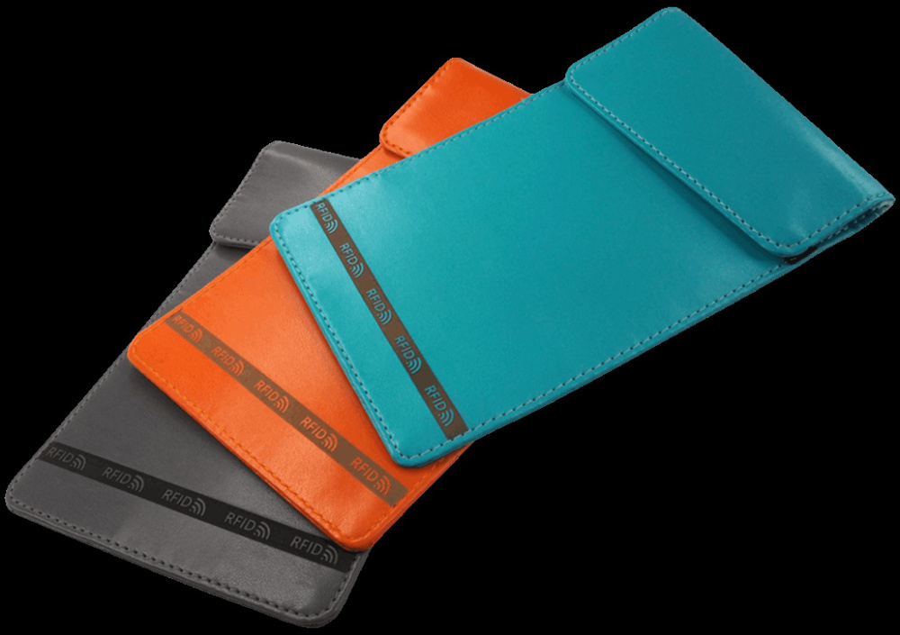 Logo trade promotional items image of: RFID Signal Blocking case 1164119
