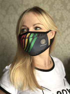Logo trade promotional product photo of: MARS cotton mask (size M) 1379165