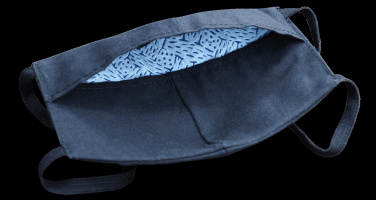 Logotrade corporate gift picture of: VENUS PRO cotton face mask with a pocket an HEPA filter 1378165