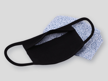 Logo trade corporate gift photo of: MARS PRO cotton mask (size M) with pocket and HEPA filter 1380165