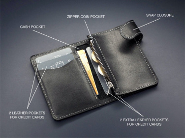 Logo trade promotional giveaways picture of: Wallet 1273131