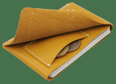 Logo trade corporate gifts image of: Wallet 384131