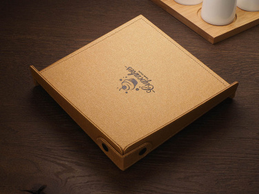 Logo trade promotional merchandise picture of: Napkin box 1662280