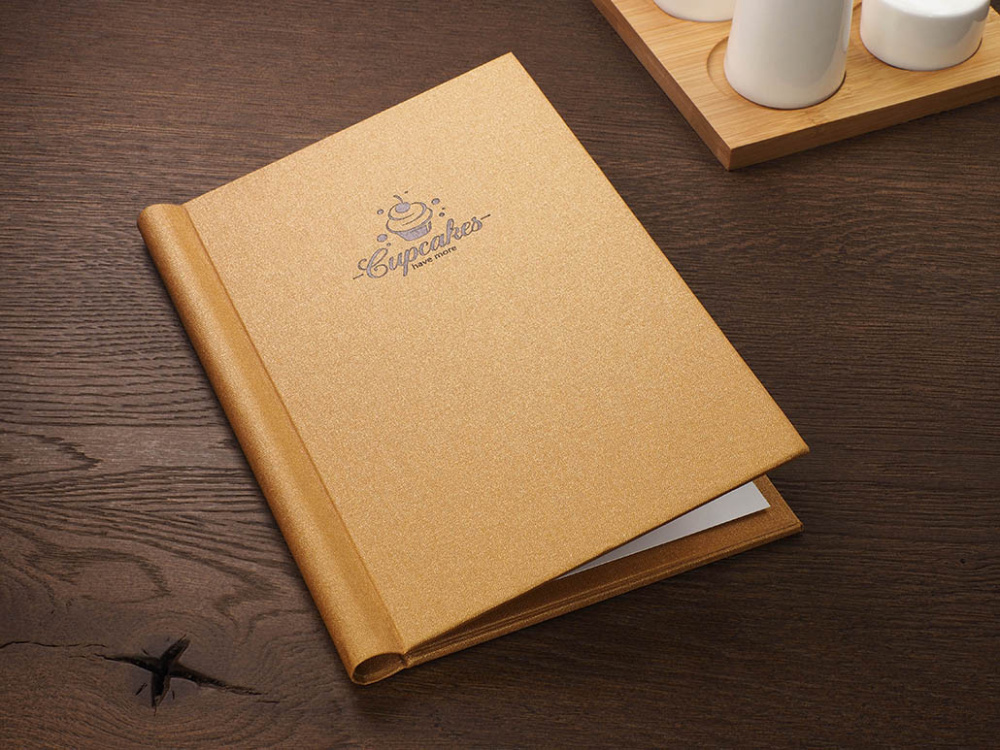 Logo trade advertising products picture of: Menu cover 1789280