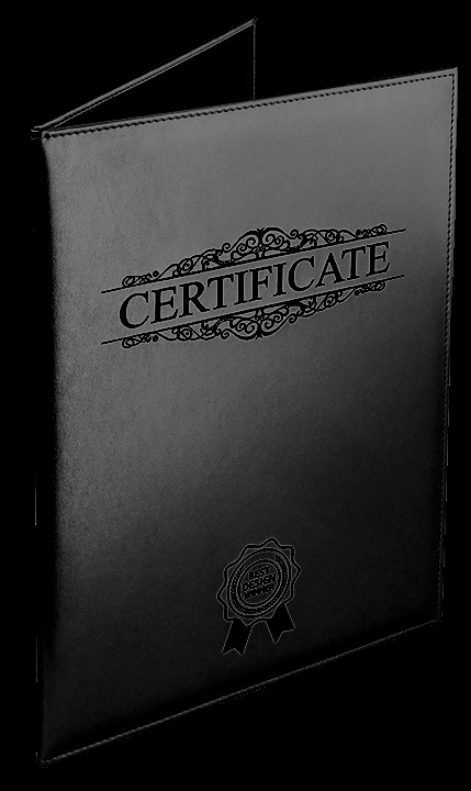 Logotrade promotional item picture of: Certificate cover 152019