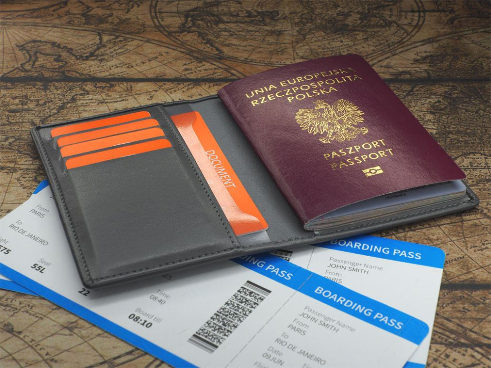 Logotrade business gifts photo of: RFID passport case 1301119