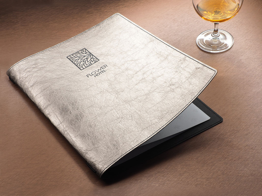 Logo trade promotional merchandise image of: Menu cover Ambiente 1178265
