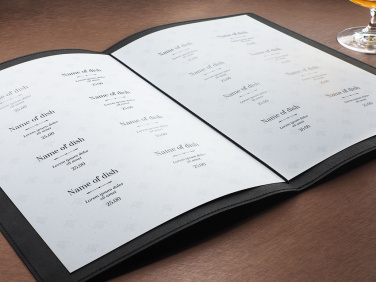 Logo trade promotional items picture of: Menu cover Ambiente 1178265