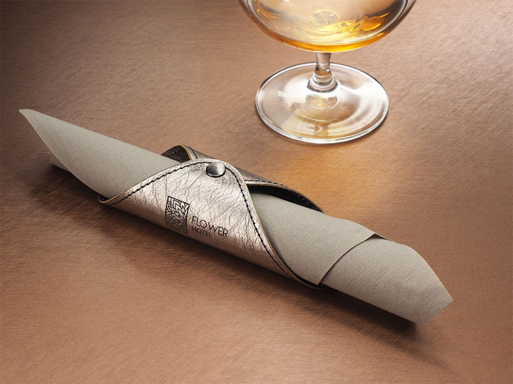Logo trade promotional gifts picture of: Napkin ring 1032265