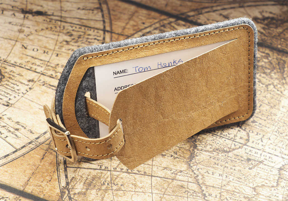 Logo trade promotional products image of: Luggage tag 1155140