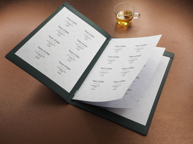 Logo trade promotional merchandise image of: Menu cover Fine Dining Pro 1220239