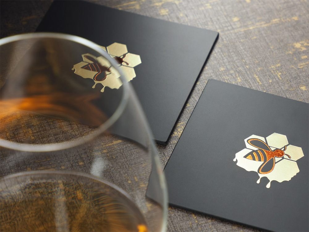 Logo trade business gift photo of: Coaster 1046094