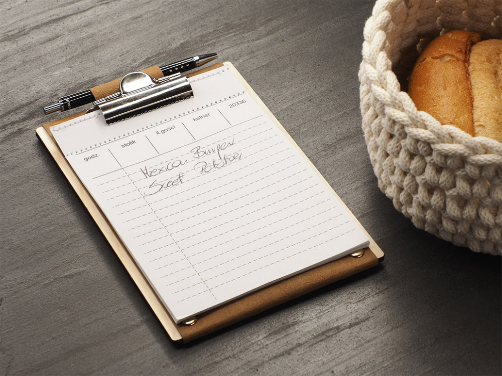 Logotrade promotional item image of: Waiter notepad 1669121