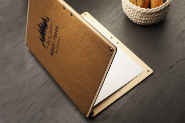 Logo trade promotional gift photo of: Menu cover 1665121