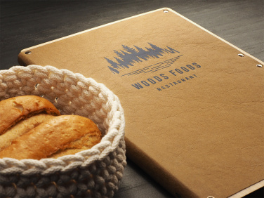 Logo trade corporate gift photo of: Menu cover 1665121