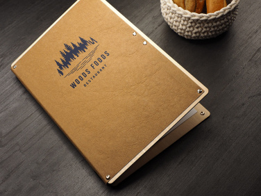 Logo trade promotional gifts picture of: Menu cover 1665121