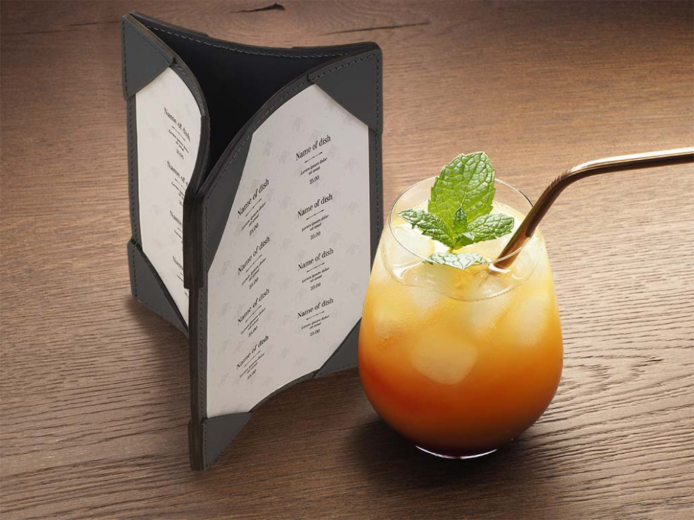 Logotrade promotional item image of: Promo menu 1600094