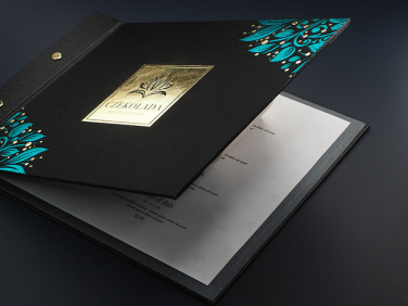 Logo trade corporate gifts picture of: Menu cover 1681280