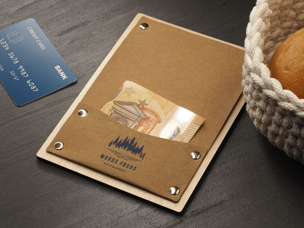 Logotrade promotional gift image of: Bill holder 1053121