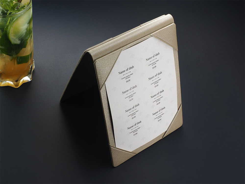 Logo trade promotional items image of: Promo menu 1604280