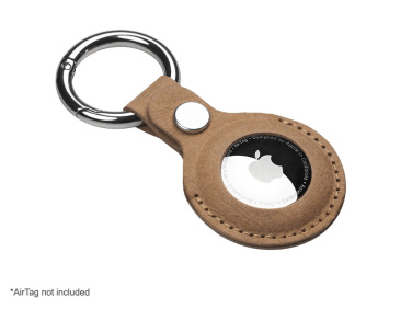 Logo trade promotional gifts image of: Keyring with holder for AirTag 1914106
