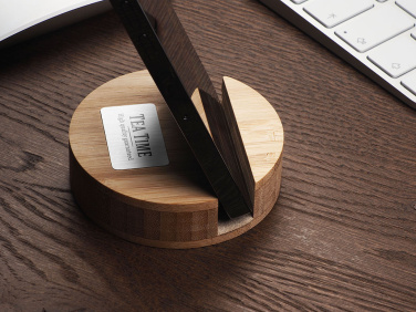 Logo trade business gift photo of: Wooden telephone stand 1833292