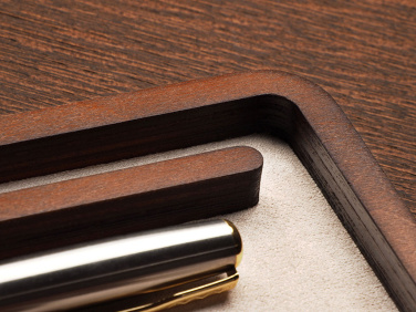 Logotrade corporate gift image of: Wooden desk organiser 1818121