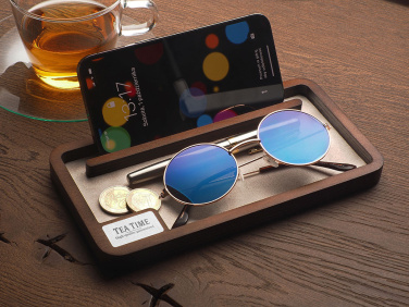 Logotrade promotional item image of: Wooden desk organiser 1818121