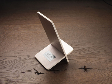 Logo trade promotional giveaway photo of: Wooden telephone stand 1834121