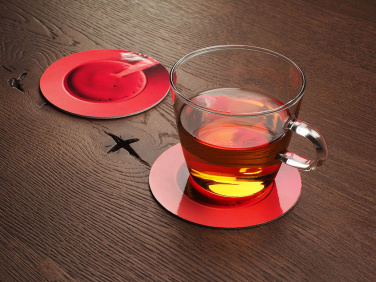 Logo trade promotional giveaway photo of: Printed paper coaster 1837117