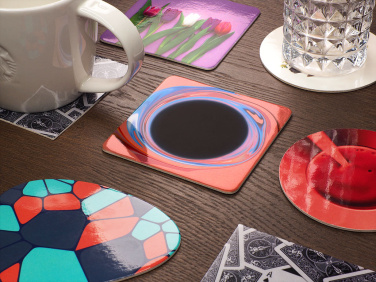 Logotrade promotional product image of: Printed paper coaster 1837117