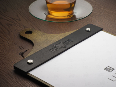 Logo trade promotional gifts picture of: Menu cover 1861121