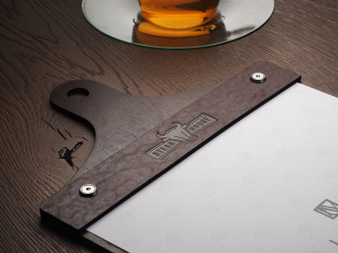 Logo trade promotional giveaway photo of: Menu cover 1861121