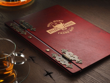 Logo trade promotional merchandise photo of: Menu cover 1862121