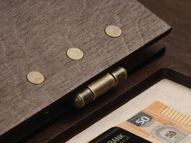 Logo trade business gifts image of: Bill holder 1865121