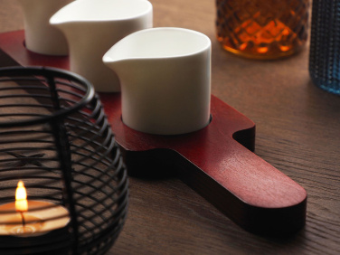 Logotrade promotional items photo of: Wooden 3 Shot Serving Board 1863121