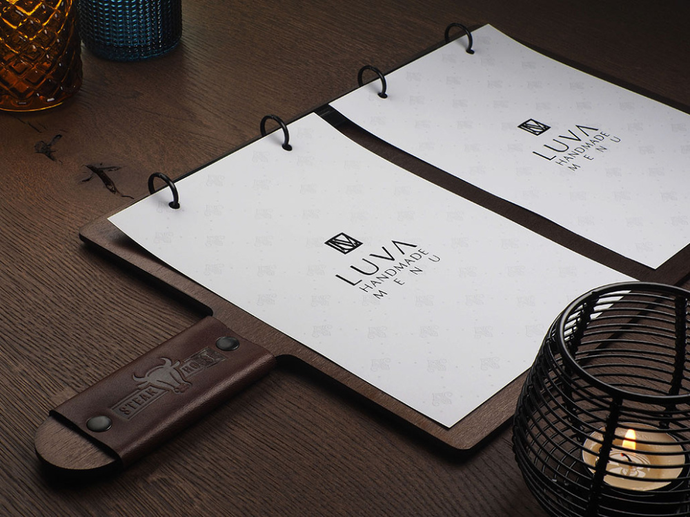 Logotrade promotional gift image of: Menu cover 1864121