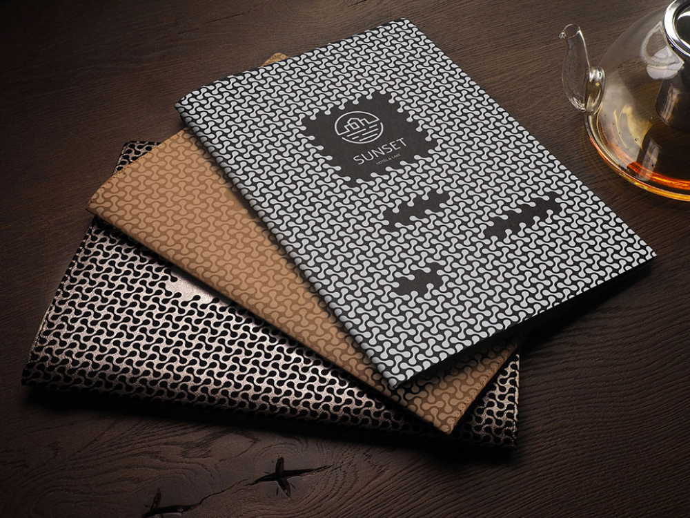 Logo trade promotional gifts image of: Menu cover Ambiente 1178298