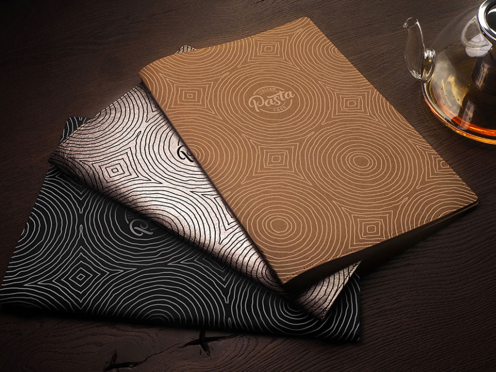 Logo trade business gifts image of: Menu cover Ambiente 1178300